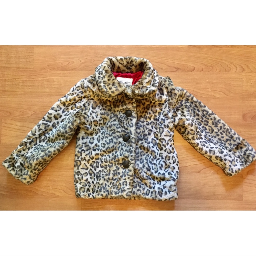 Girls Faux Fur Dressy Jacket